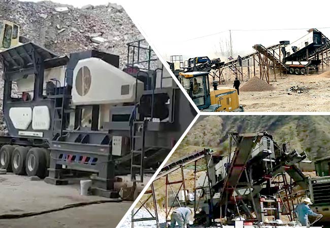 洛阳中德重工生产的车载式移动碎石机在其他地区的应用案例